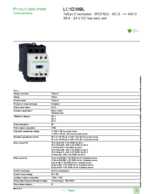 Datasheet for Schneider Electric LC1D38BL, EAN: 3389110361896