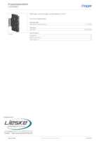 Datasheet for Hager UZ62MB2, EAN: 3250616367159