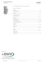 Datenblatt zu Hager MZ528N, EAN: 3250614565144