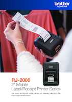 Datasheet for Brother RJ2030Z1, EAN: 4977766768092