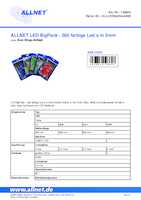 Datasheet for Synergy 21 Synergy21_LED_Set_5mm_500, EAN: 4038816128607