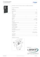 Datasheet for Hager SL200809119011, EAN: 4012740895927