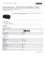 Datasheet for Phoenix Contact 2320429, EAN: 4046356707718