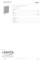 Datasheet for Hager B4004047030, EAN: 4012740104463