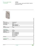 Datasheet for Schneider Electric 33752, EAN: 3303430337522