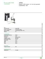 Datasheet for Schneider Electric 33702, EAN: 3303430337027