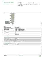 Datasheet for Schneider Electric 33612, EAN: 3303430336129