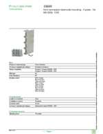 Datasheet for Schneider Electric 33609, EAN: 3303430336099