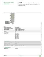 Datasheet for Schneider Electric 33608, EAN: 3303430336082