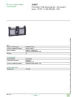 Datasheet for Schneider Electric 33897, EAN: 3303430338970