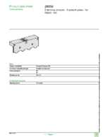 Datasheet for Schneider Electric 28956, EAN: 3303430289562