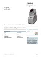 Datenblatt zu Phoenix Contact 1884911, EAN: 4017918187040