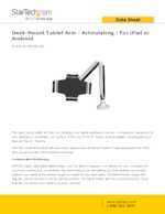 Datasheet for Startech.com ARMTBLTIW, EAN: 0065030872720