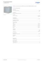 Datenblatt zu Hager L6952VERZ, EAN: 4012740184151