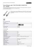 Datasheet for Phoenix Contact 1403992, EAN: 4046356677462
