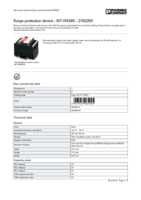 Datasheet for Phoenix Contact 2762265, EAN: 4017918064945