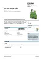 Datasheet for Phoenix Contact 2967125, EAN: 4017918156428