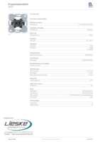 Datasheet for Berker 3037, EAN: 4011334023395