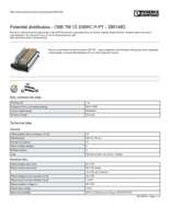 Datasheet for Phoenix Contact 2801483, EAN: 4046356782333