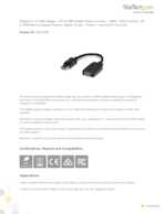 Datasheet for Startech.com DP2HDMI, EAN: 0065030830799
