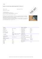 Datasheet for Brother TZE261, EAN: 4977766685528