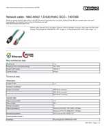 Datasheet for Phoenix Contact 1407360, EAN: 4046356774888