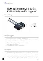 Datasheet for LevelOne KVM-0260, EAN: 4015867141915