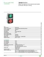 Datasheet for Schneider Electric ZB4BW7A3741, EAN: 3389119043755