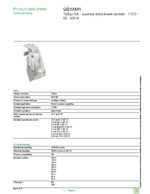 Datasheet for Schneider Electric GS1AM1, EAN: 3389110563214