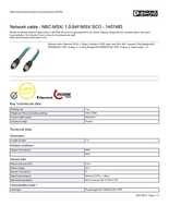 Datasheet for Phoenix Contact 1407483, EAN: 4046356777629