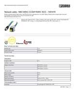 Datasheet for Phoenix Contact 1407476, EAN: 4046356776752