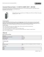 Datasheet for Phoenix Contact 2891062, EAN: 4046356764308