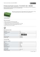 Datenblatt zu Phoenix Contact 1804988, EAN: 4017918046422
