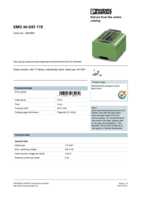 Datasheet for Phoenix Contact 2954895, EAN: 4017918085179