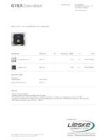 Datenblatt zu Gira 568710, EAN: 4010337463047