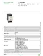 Datasheet for Schneider Electric LC1D123P7, EAN: 3389110803013