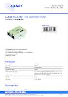 Datasheet for Allnet ALL4421, EAN: 4038816026934