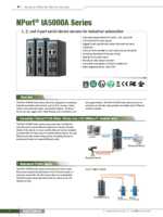 Datasheet for Moxa NPort IA5150AI-T - 2 KV isolat