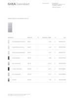 Datenblatt zu Gira 220626, EAN: 4010337012542