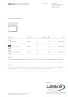 Datenblatt zu Gira 065466, EAN: 4010337654667