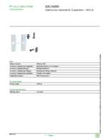 Datasheet for Schneider Electric XACA009, EAN: 3389110645200