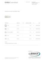 Datenblatt zu Gira 0214220, EAN: 4010337015840