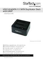 Datasheet for Startech.com SDOCK2U33RE, EAN: 0065030855884