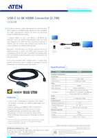 Datasheet for Aten UC3238, EAN: 4719264647628