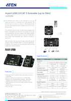Datasheet for Aten UCE3250, EAN: 4719264647154