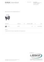 Datenblatt zu Gira 093200, EAN: 4010337932000