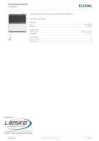 Datasheet for Elcom REU991Y, EAN: 3599430018862