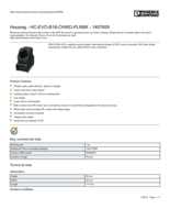 Datenblatt zu Phoenix Contact 1407655, EAN: 4046356777186