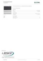Datasheet for Elcom REU992Y, EAN: 3599430018879