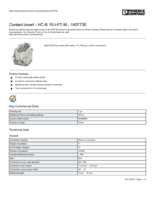 Datenblatt zu Phoenix Contact 1407730, EAN: 4046356777551